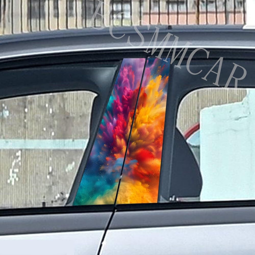 ya 5 8.24 baidi Car Stickers Vinyl Decals Anime Decoration for Automobile B-pillar Waterproof