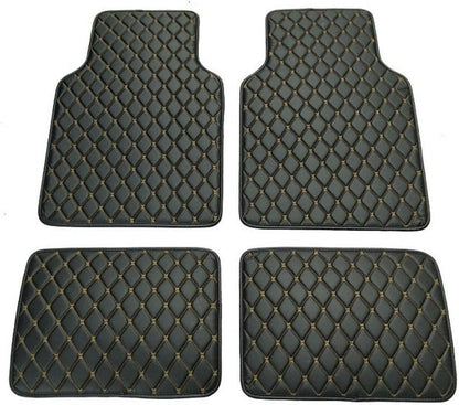 ya 7 8.24 baidi Universal 5Sits Car Styling Car Carpet Floor Mats Protector Waterproof Dustproof