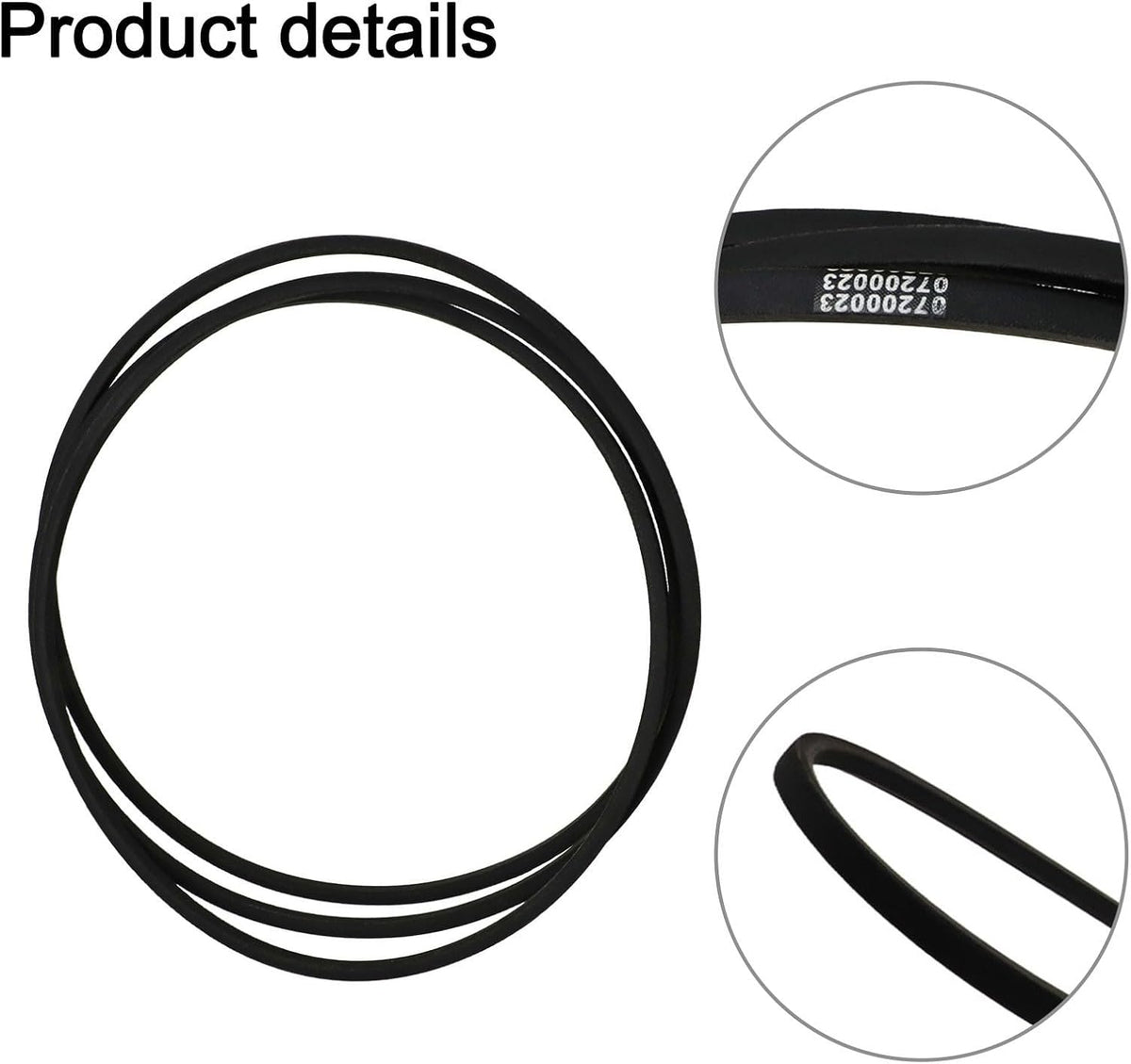 ya 26 10.21 baidi Drive Belt Replacement for Models with for 52 Inch Deck Size