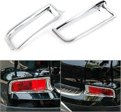 ya 4 8.14 2x Rear Bumper Reflector Moulding Cover Trim Chrome for Honda CR-V 2015 2016 CRV