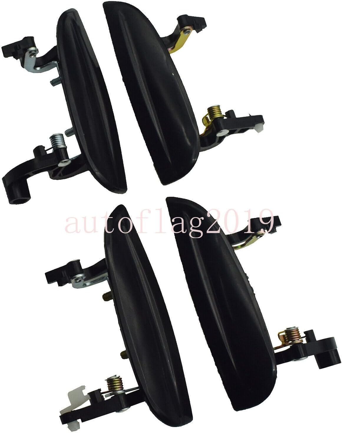 ya 2 8.15 Exterior Door Handle 4 Piece Set FL FR RL RR for 2003-2005 for Kia Rio 82650FD010