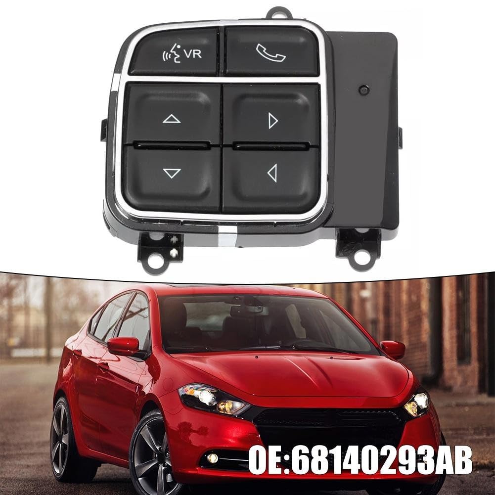 ya 23 10.7 baidi for Dart 2012-2016 Steering Wheel Switch Easy Installation Made of ABS Material