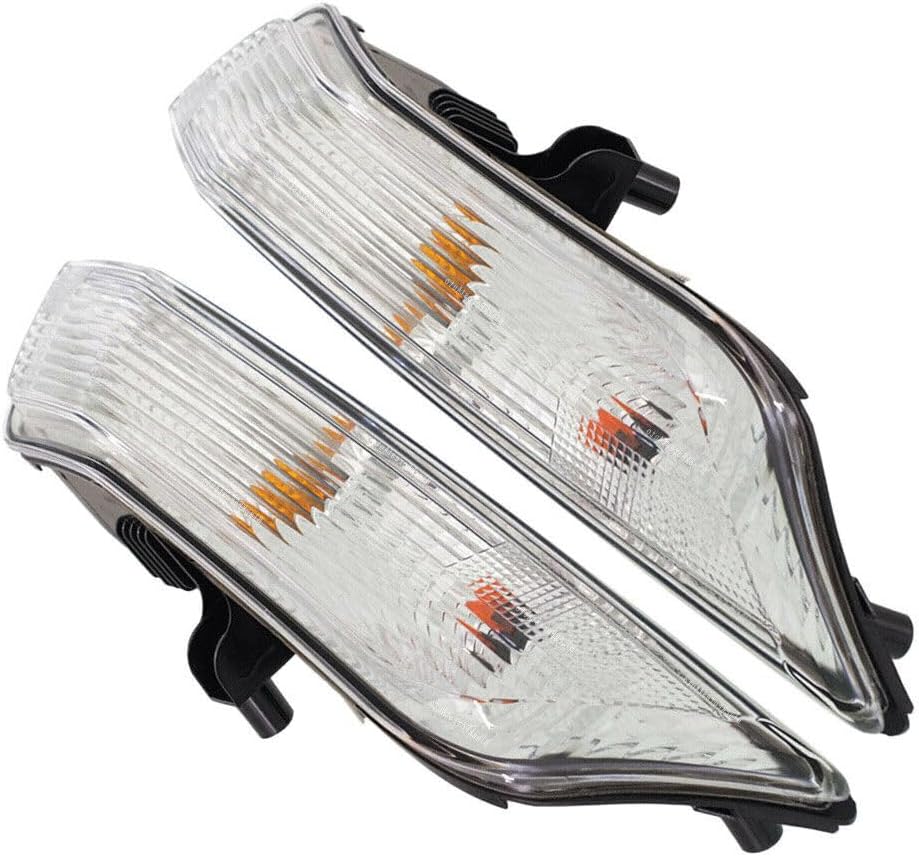 ya 2 8.15 1 pair of front turn signal corner lights with bulbs suitable for 2015-2017 for Ford Mustang