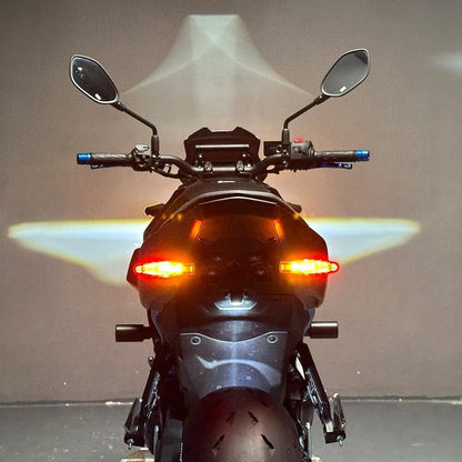 ya 13 9.15 baidi for Suzuki GSX-8R GSX-8S Foldable Fender Eliminator Tail Brake Light Turn Signal