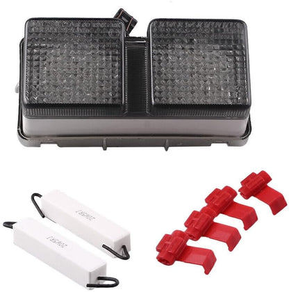 ya 10 9.16 zhengce for Honda RC-51 1999-2005 2006 Smoke Motorcycle LED Brake Stop Rear Tail Li