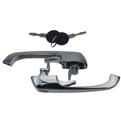 ya 6 8.14 A Pair of Door Handles with Key 211837205N Suitable for VW Bus Van Type 2 69-79 Thing