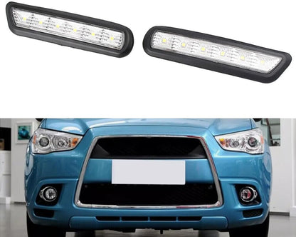 ya 4 8.8 Fog DRL LED Daytime Running Lights for Mitsubishi Asx Outlander Sport DRL 10-12