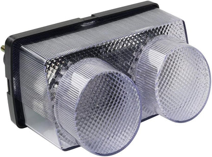 ya 5 8.24 baidi LED Tail Light with Turn Signals Fit for Yamaha YZF R1 1998-1999 Clear gk