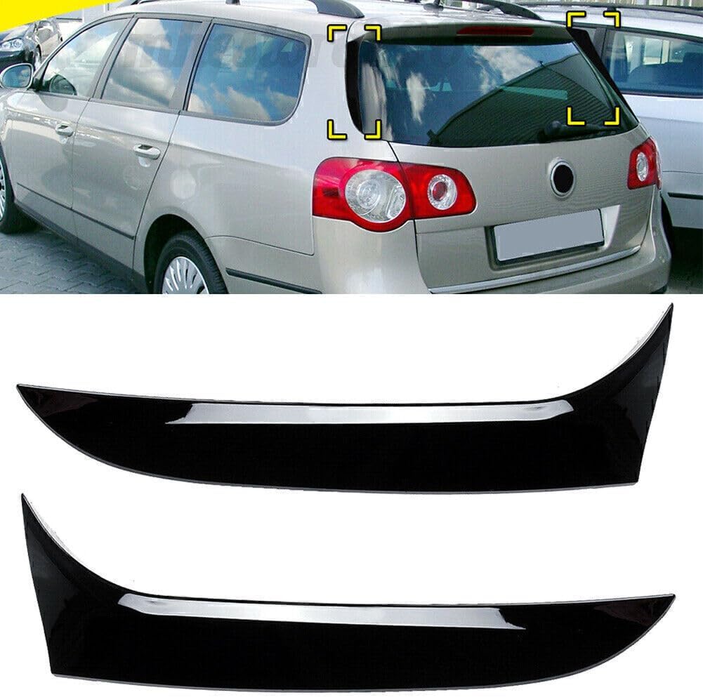 ya 4 8.14 for VW Travel Version for Passat B6 Wagon Rear Window Side Spoiler Canard Splitter