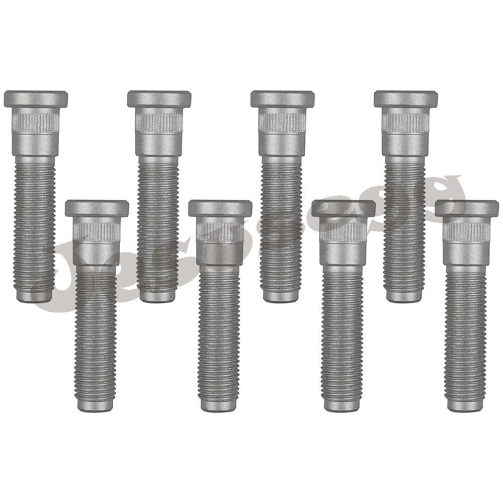 ya 5 8.10 8pcs for 2012-18 for Dodge for Ram 2500 3500 Front & Rear Wheel Hub Stud 06509866AA