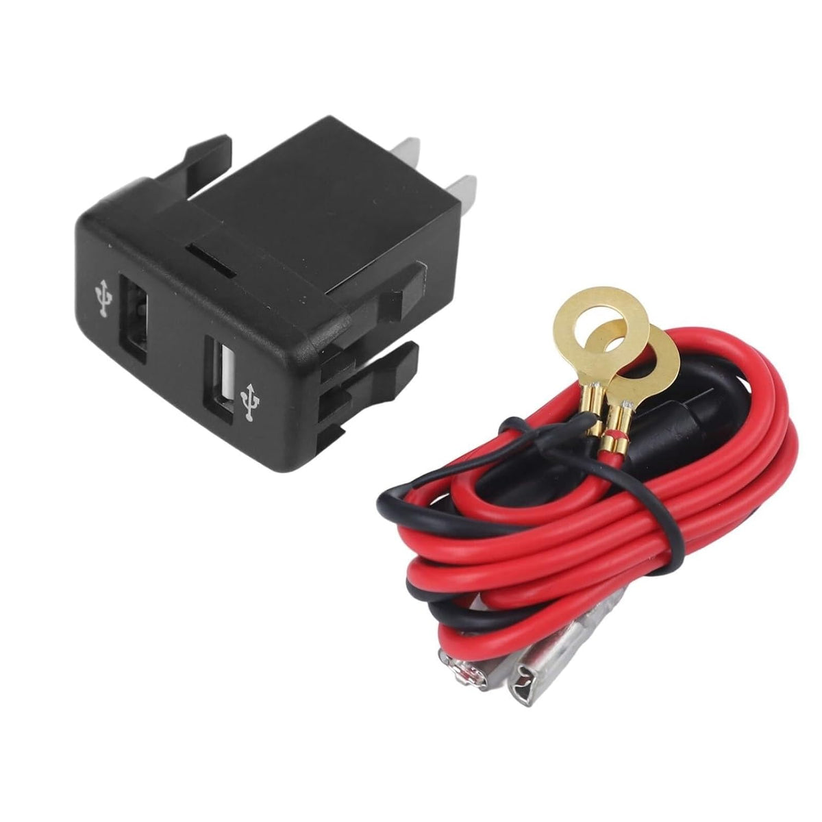 ya 23 10.7 baidi Car Interior Dual USB Phone for Charger Parts for for Toyota Hilux 2005-2014 Accessories
