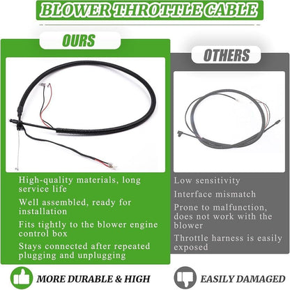 ya 28 10.13 baidi Throttle Cable Assembly for RY38BP Blower Model 291899001 Fit
