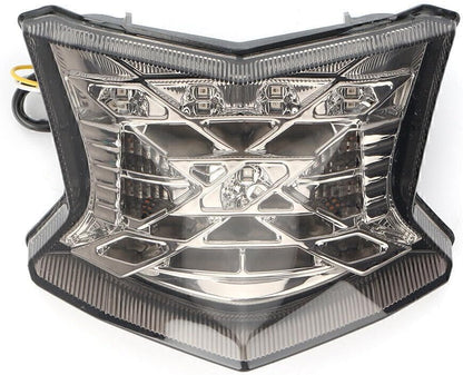 ya 10 9.16 zhengce Smoke Rear LED Turn Signal Taillight Lamp for Kawasaki Z900/Z650 ABS 2017-2