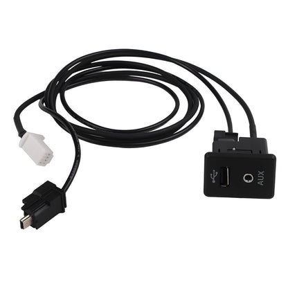 ya 23 10.7 baidi AUX Interface Cable for for Nissan 2013 2019 with USB Extension for Convenience