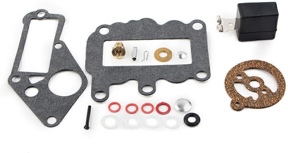 ya 2 8.15 Carburetor Carb Kit w/Float 382048 For Johnson Evinrude Outboard 9.5 BRP/OMC