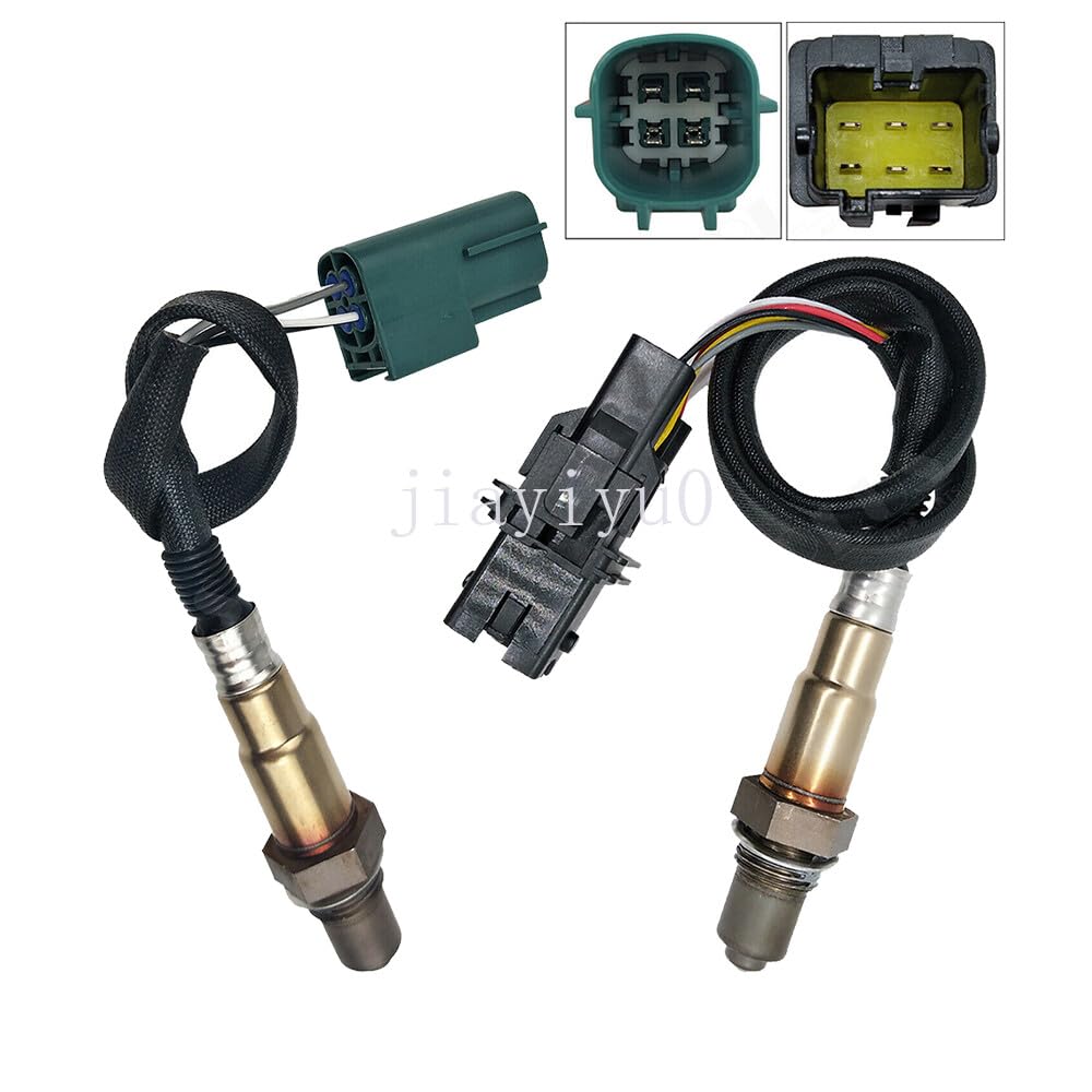 ya 4 8.8 2pcs Upper+Lower Oxygen O2 Sensor 1&2 for 2004 2005 2006 for Nissan Sentra L4 1.8L