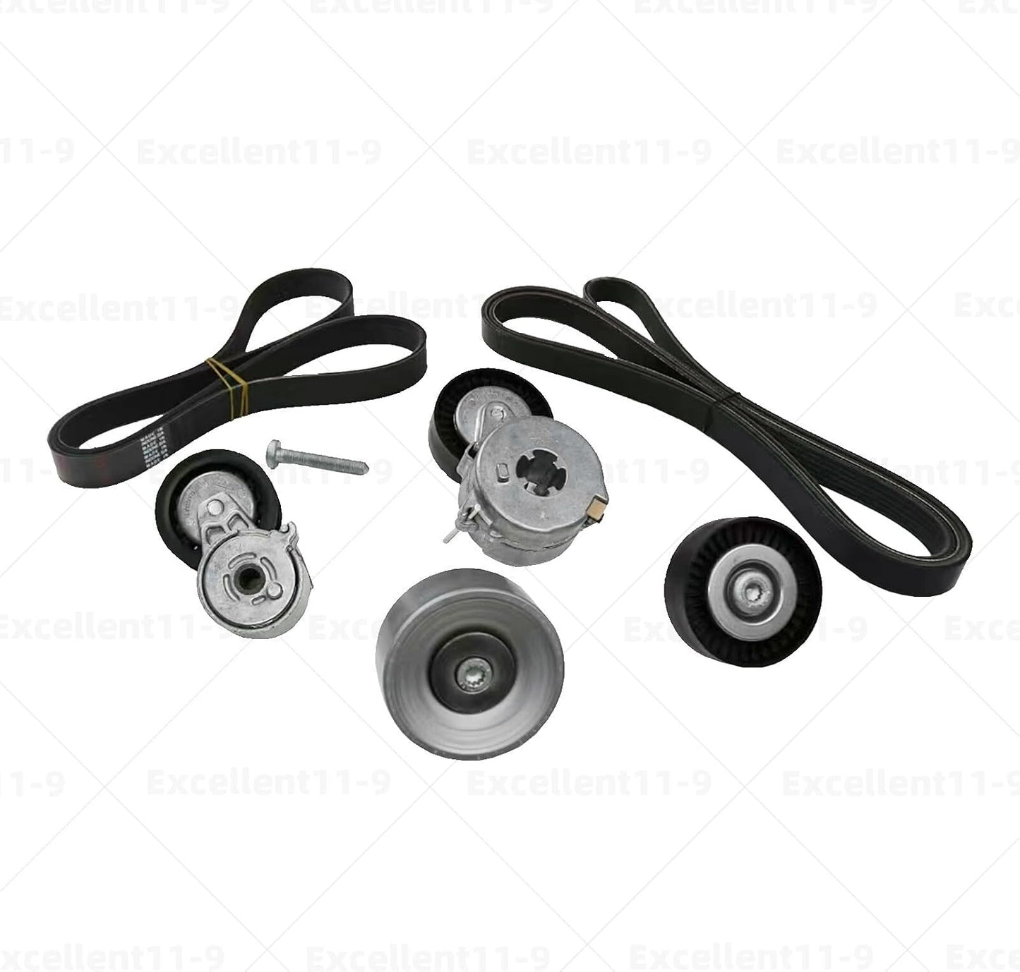 ya 6 8.24 baidi 3.0T Drive Belt Kit for Audi A6 Quattro CAJA CCAA 6PK2456 7PK1270 06E903133Q