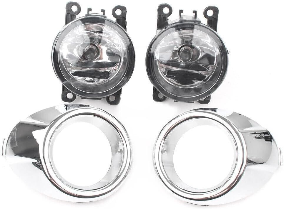 ya 4 8.10 Pair Front Fog Lights Bumper Fog Lamp Fit for Ford Focus 2012-2014