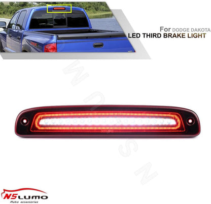 ya 7 8.24 baidi Red flashing light LED third tail brake light cargo light for 97-11 for Dodge Dakota for Ram 