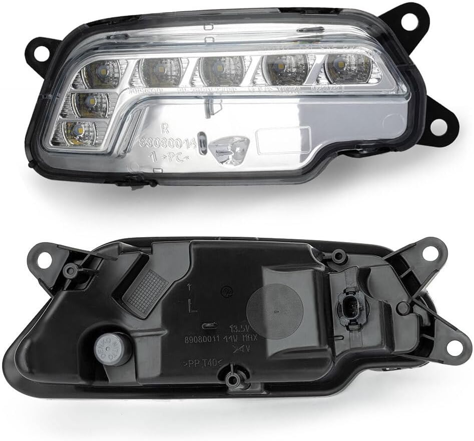 ya 7 8.24 baidi 2PCS LED Daytime Running Light Lamp for Mercedes W212 E350 400 550 2010-2016