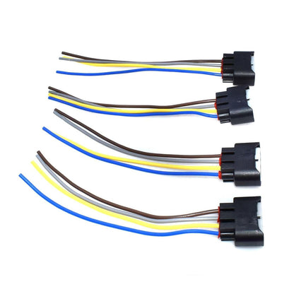 ya 4 8.8 4-Piece Ignition Coil Female Connector Plug Harness Suitable for Toyota for Lexus 2AZFE 1ZFE 