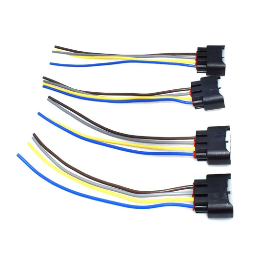 ya 4 8.8 4-Piece Ignition Coil Female Connector Plug Harness Suitable for Toyota for Lexus 2AZFE 1ZFE 