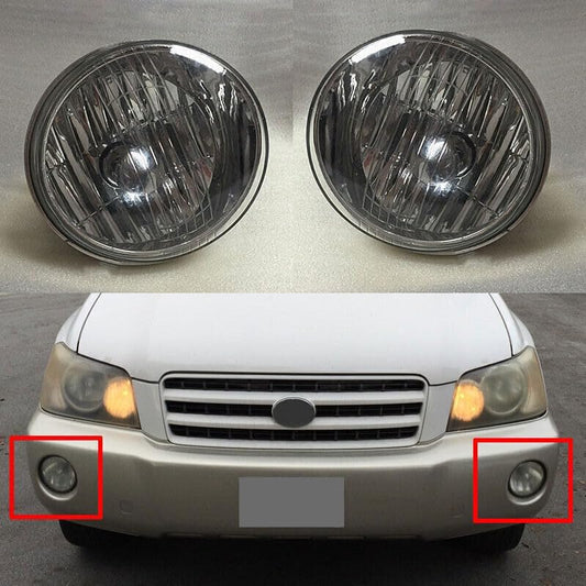 ya 4 8.8 1 pair front bumper driving fog lights fit for Toyota Highlander/Kluger 2001-2003