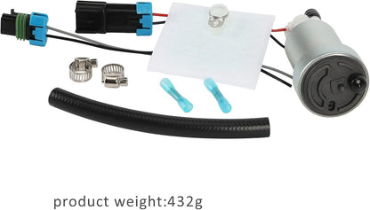 ya 27 10.13 baidi Fuel pump F90000285 525LPH + crimp connector mounting kit for TIO E85