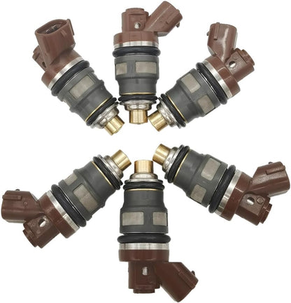 ya 10 9.16 baidi 6X Fuel Injector 800cc 1001-87092 for Toyota MR2 Celica Supra Turbo Aristo Mark