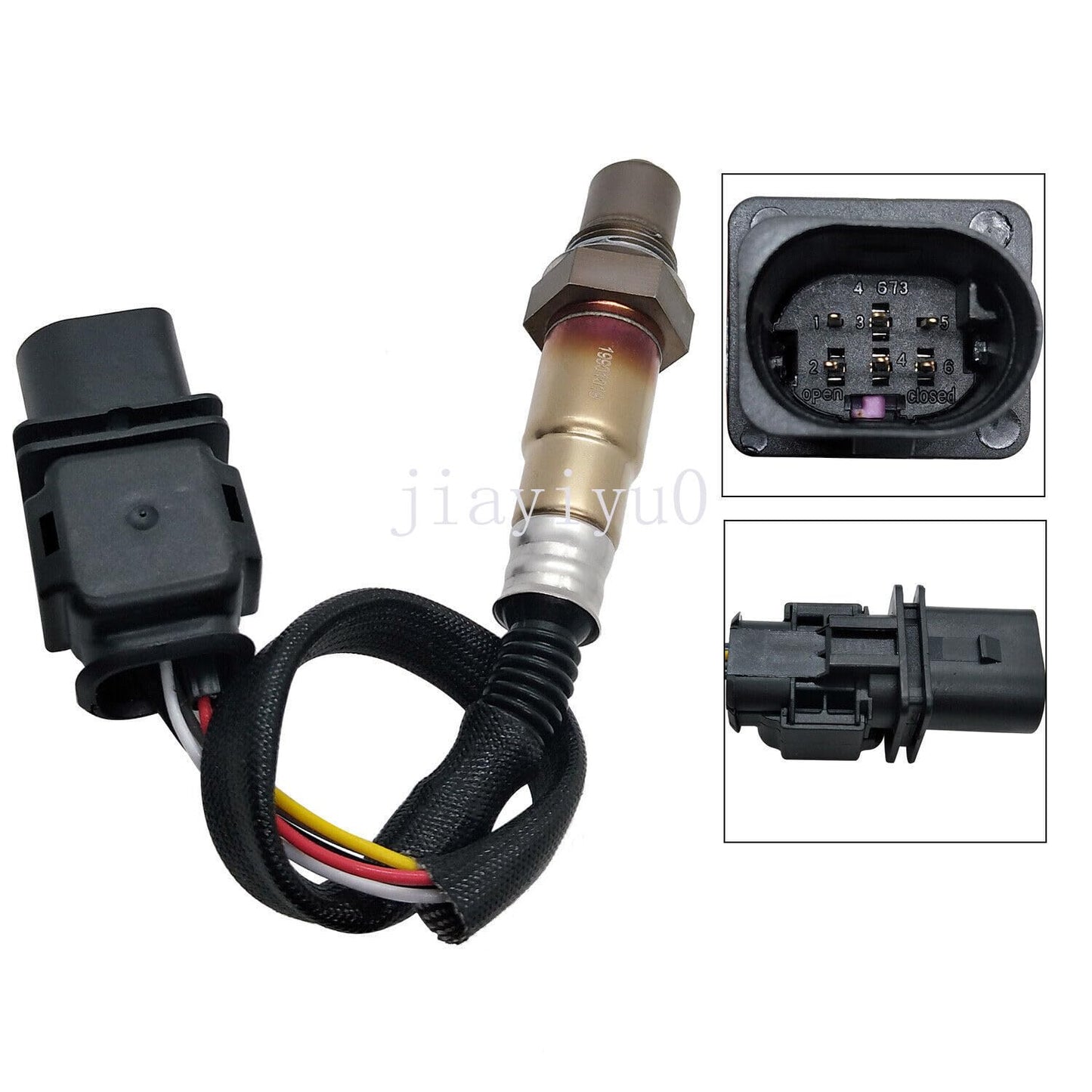 ya 4 8.8 2pcs Oxygen O2 Sensor 1&2 Front+Rear for 2014 2015-2018 for BMW 328d xDrive L4-2.0L