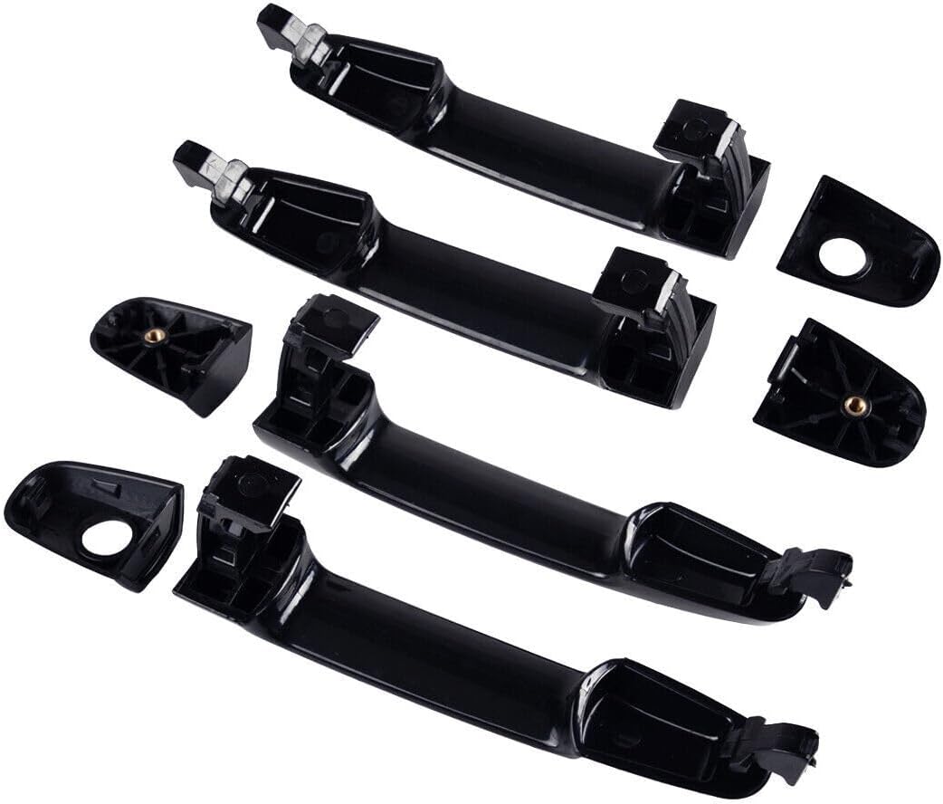 ya 2 8.15 4-Piece Set of car Exterior Door Handles with Lock Holes for Toyota for Corolla 03-08