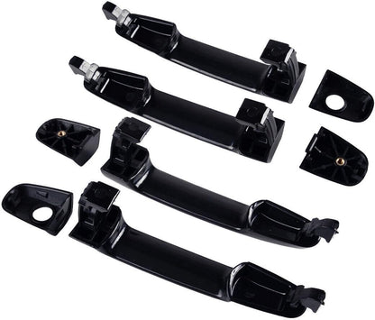 ya 2 8.15 4-Piece Set of car Exterior Door Handles with Lock Holes for Toyota for Corolla 03-08