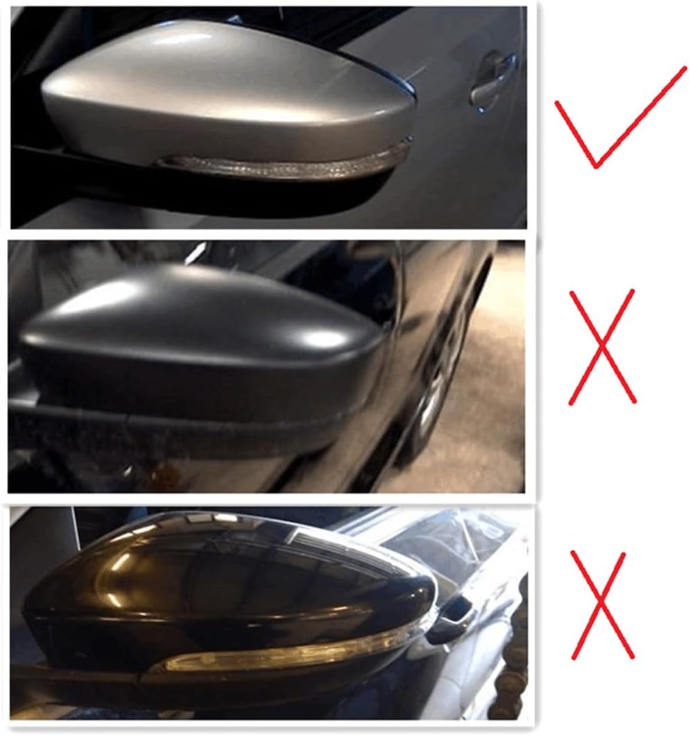 ya 4 8.24 baidi Left & Right Wing Mirror Cover Kit Fit for VW for JETTA Beetle/Cabrio
