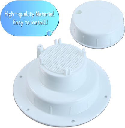 ya 10 9.16 baidi x2 RV Trailer Camper Plumbing Vent Cap Cover Anti-UV for 1 to 2 3/8 Inch Pipe
