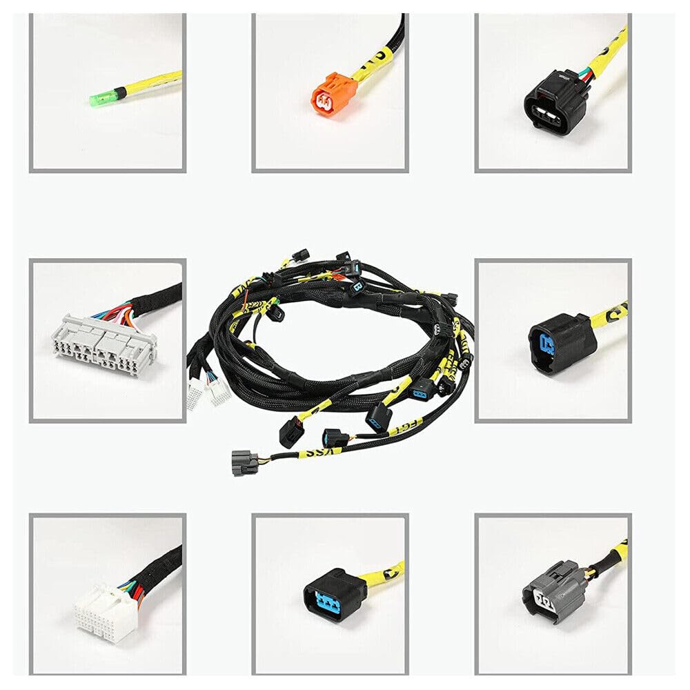 ya 5 8.24 baidi K20 K24 K Series Hidden Engine Wiring Harness for Honda for Acura K-Swap Integra CRX EK EG
