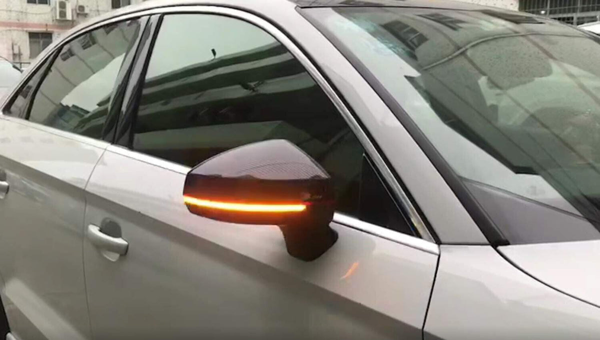 ya 14 9.20 zhengce EURO Sequential LED Side Mirror Turn Signal Light for Audi 06-14 TT TTS 07--1