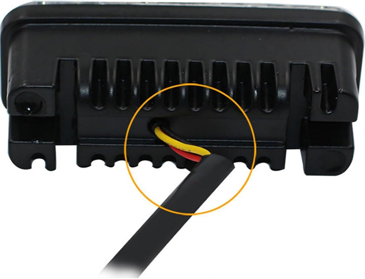 ya 4 8.14 2X Car Daytime Running Light LED White DRL Amber Turn Signal Front Fog Lamp 12V