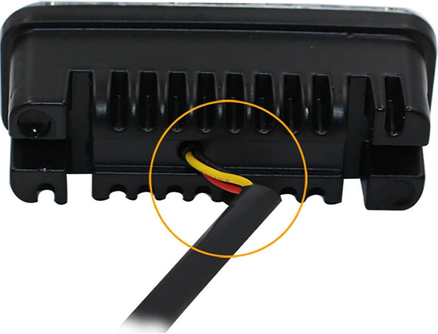 ya 4 8.14 2X Car Daytime Running Light LED White DRL Amber Turn Signal Front Fog Lamp 12V