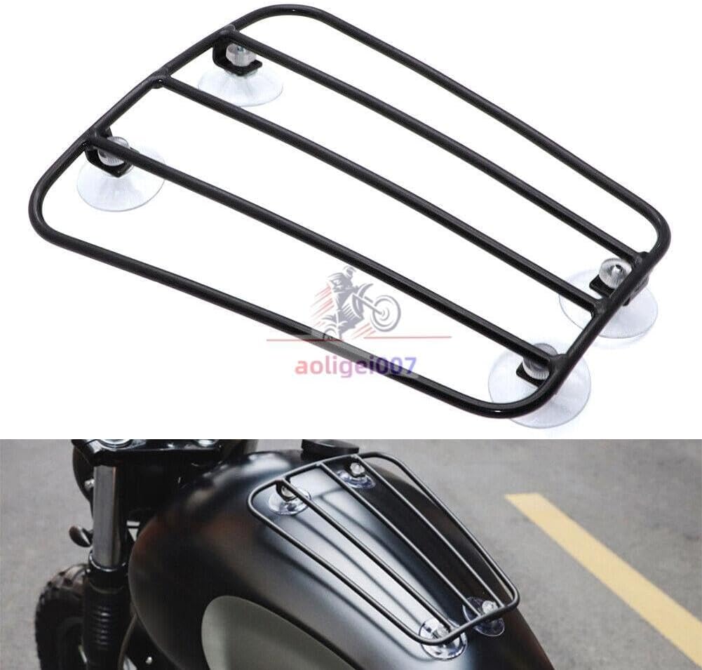 ya 13 9.15 baidi Black Motone Parcel Universal Motorcycle Fuel Tank Rack for Triumph for Harley