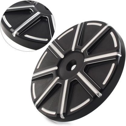 ya 5 8.10 Sucker Air Cleaner Cover for Harley Dyna Softail Electra Glide Road King Black