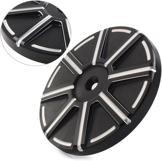ya 5 8.10 Sucker Air Cleaner Cover for Harley Dyna Softail Electra Glide Road King Black