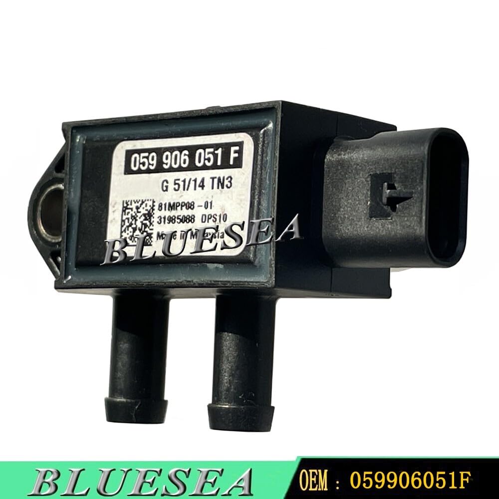 ya 4 8.8 059906051F Exhaust Pressure Sensor for Audi A6 A7 4H2 4H8 A8 Q5 3.0 TDI Diesel