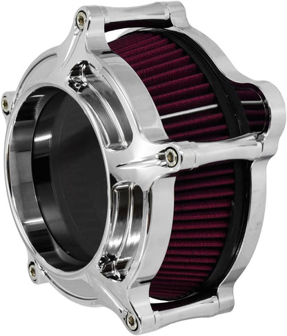 ya 5 8.10 Clarity Air Cleaner Filter Red Intake for Harley Street Road Glide Softail 17-25