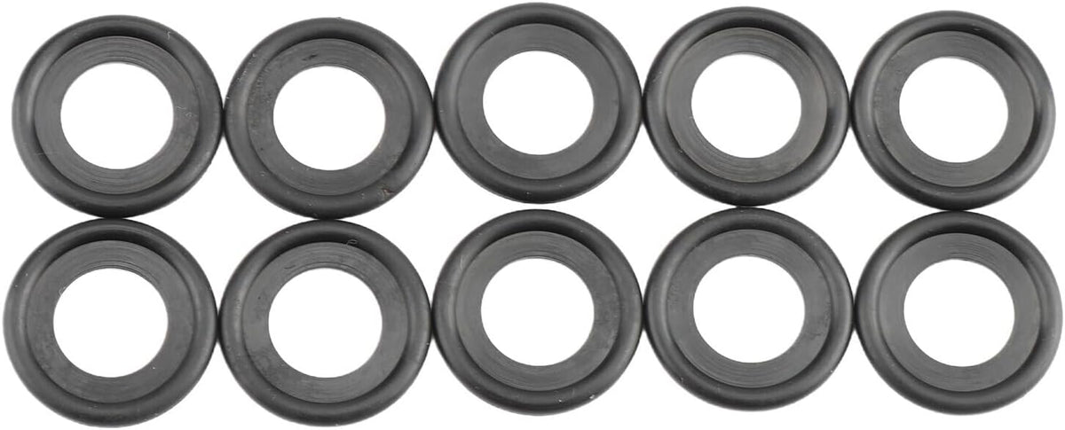 ya 9 10.24 10PCS 3536966 For GM New M11 Universal Rubber Oil Drain Plug Gaskets 12616850