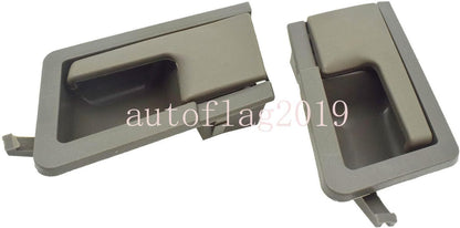 ya 4 8.24 baidi Brown Gray Front Left and Right Inner Door Handle Pair for VW Eurovan 1992-03