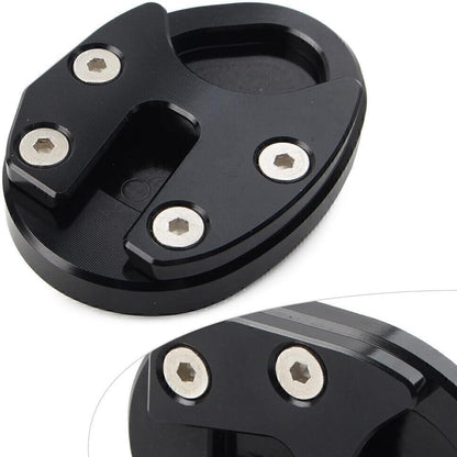 ya 2 8.15 Motor kickstand Foot Support Side Stand Pad Fit SYM MAXSYM TL500 19-2021 Black