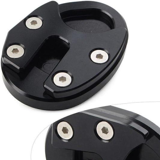 ya 2 8.15 Motor kickstand Foot Support Side Stand Pad Fit SYM MAXSYM TL500 19-2021 Black