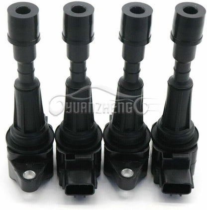 ya 4 8.24 baidi For 11-15 for Mazda 2 1.5L-L4 for Mazda 3 1.4L 1.6L Ignition Coil Set (4) ZJ20-18-100A