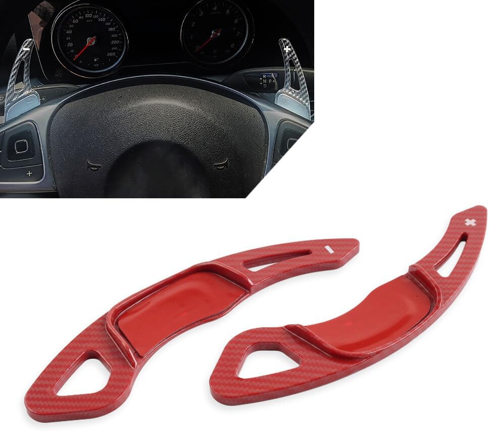 ya 5 8.24 baidi for VW for Golf 7 Polo Carbon Fiber Look Steering Wheel Paddle Shifter Extension