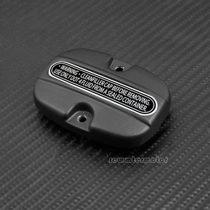 ya 6 8.24 baidi Matte Rear Brake Master Cylinder Cover Fit for Harley Touring Road Glide 2008-19